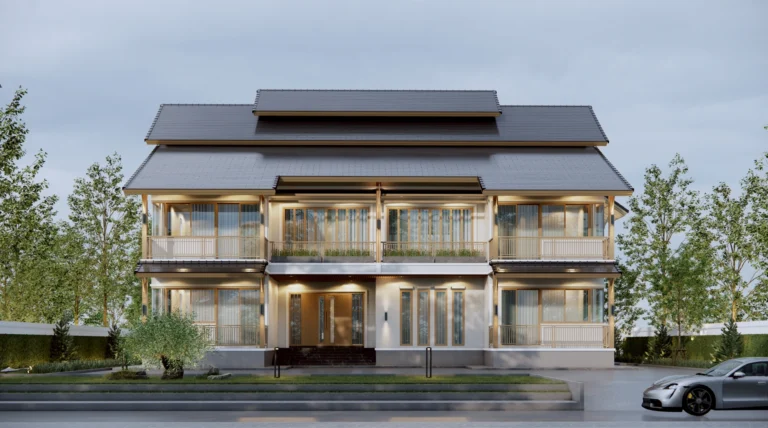 Cover ES-01 แบบบ้านโมเดิร์นสองชั้น