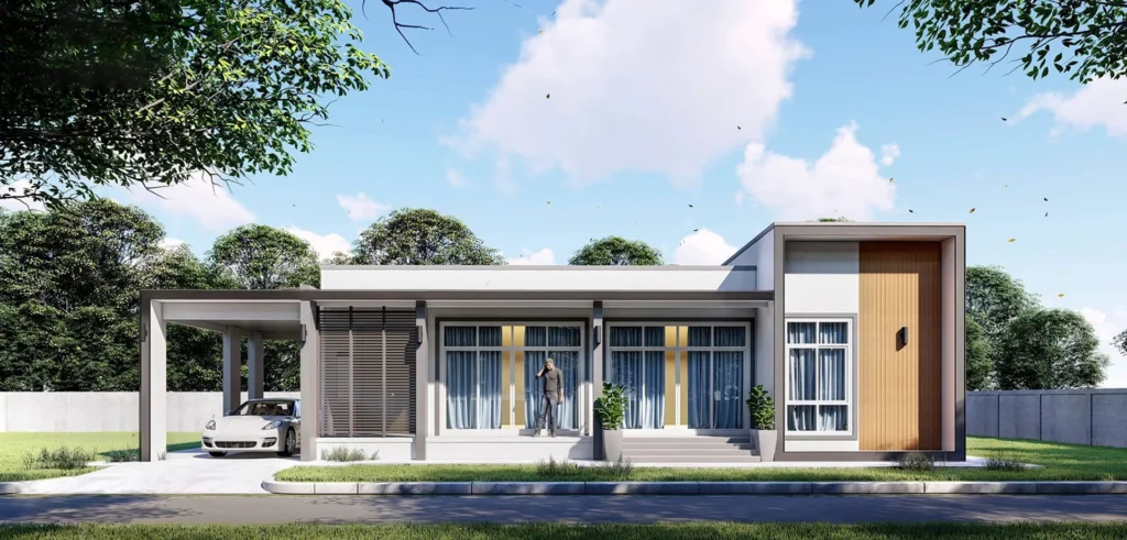 รับสร้างบ้านอีสาน