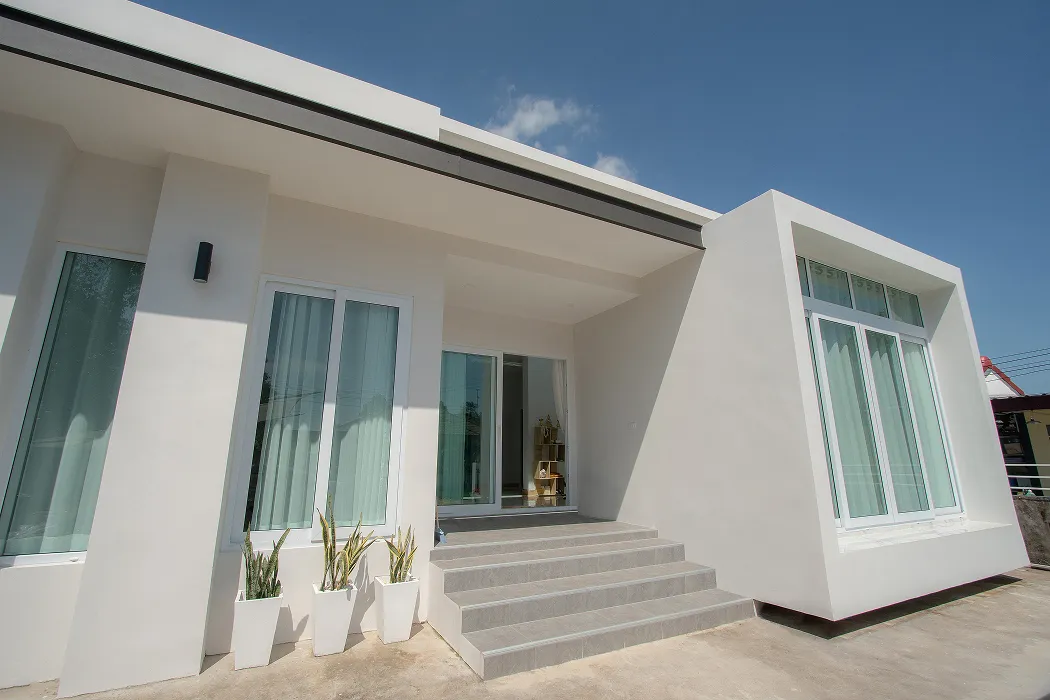 ผลงานสร้างบ้าน คุณวนิดา อ.ส่องดาว จ.สกลนคร