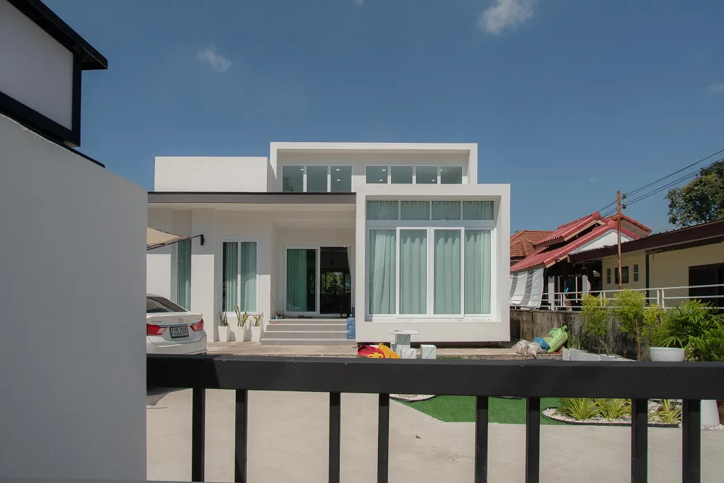 ผลงานสร้างบ้าน คุณวนิดา อ.ส่องดาว จ.สกลนคร