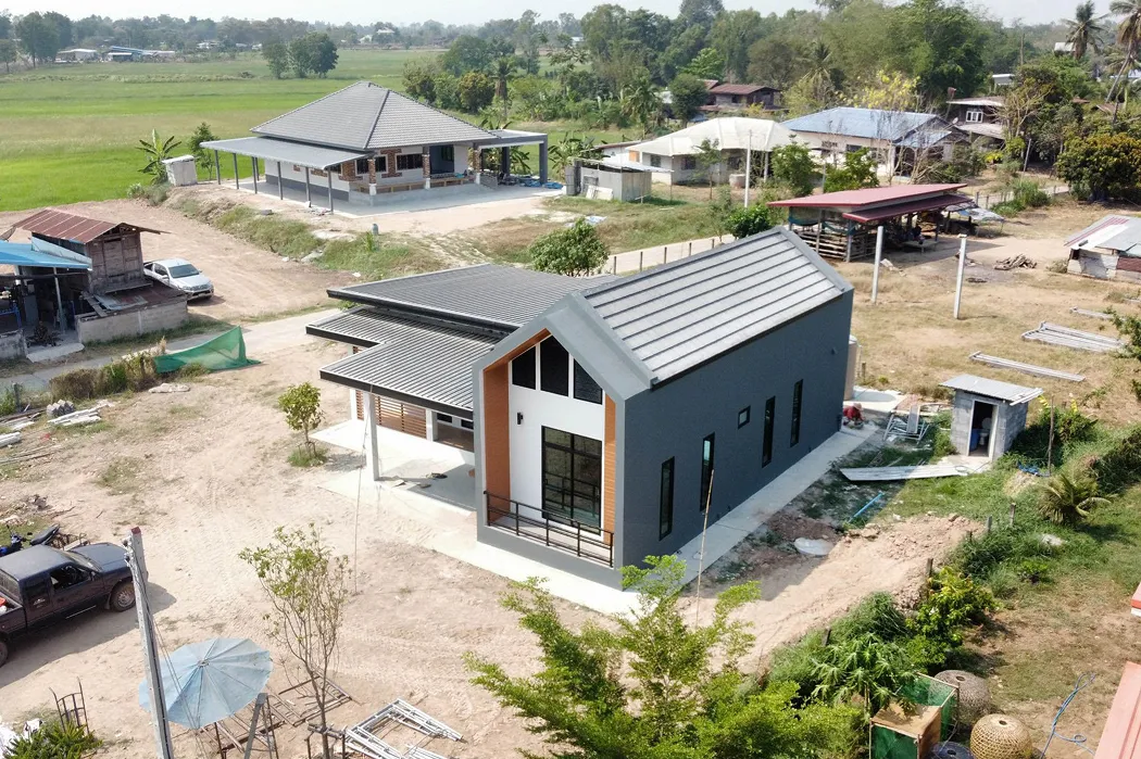 ผลงานสร้างบ้าน อ.ยางตลาด จ.กาฬสินธุ์