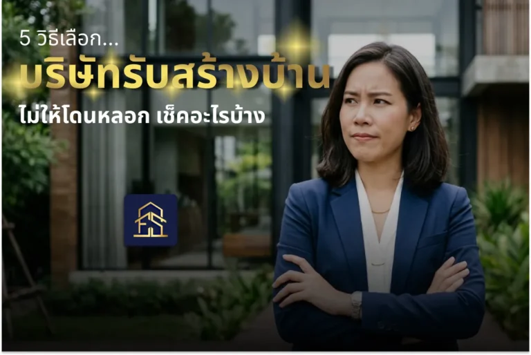 5 วิธีเลือกบริษัทรับสร้างบ้าน ไม่ให้โดนหลอก เช็คอะไรบ้าง 5 วิธีเลือกบริษัทรับสร้างบ้าน ไม่ให้โดนหลอก เช็คอะไรบ้าง