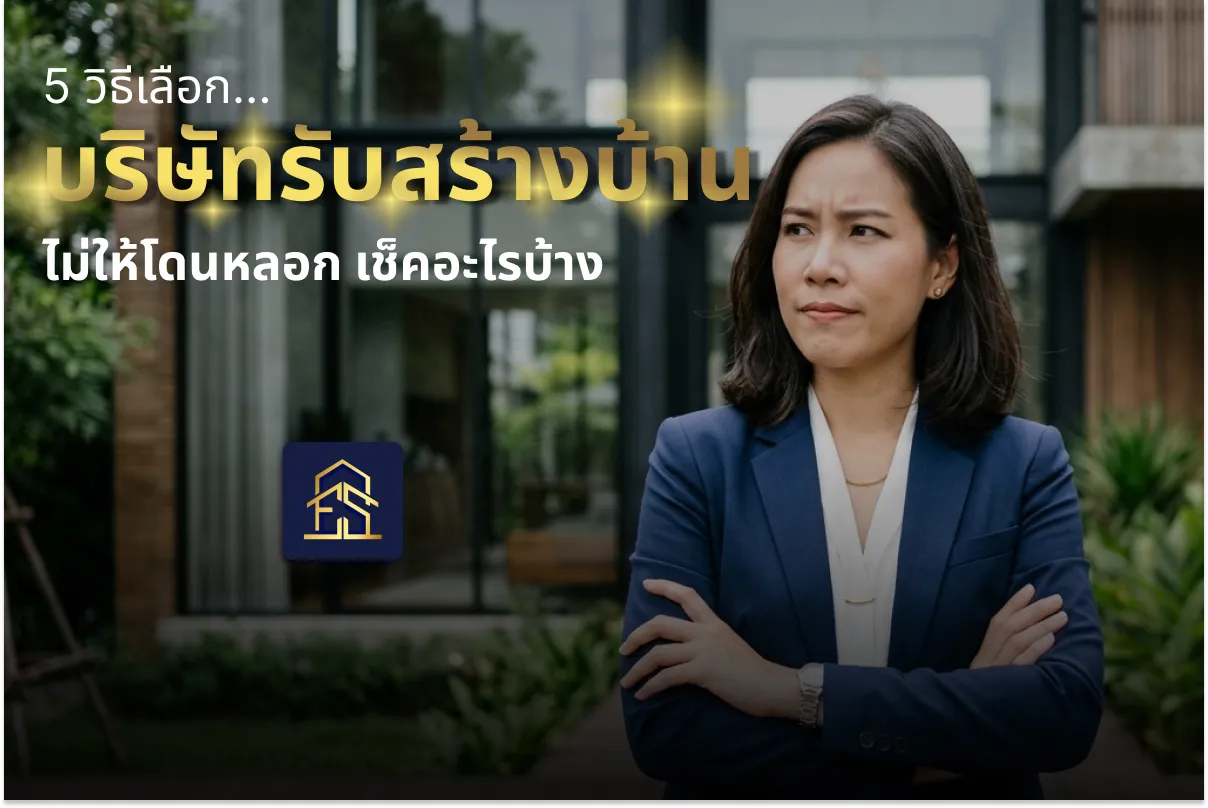 5 วิธีเลือกบริษัทรับสร้างบ้าน ไม่ให้โดนหลอก เช็คอะไรบ้าง