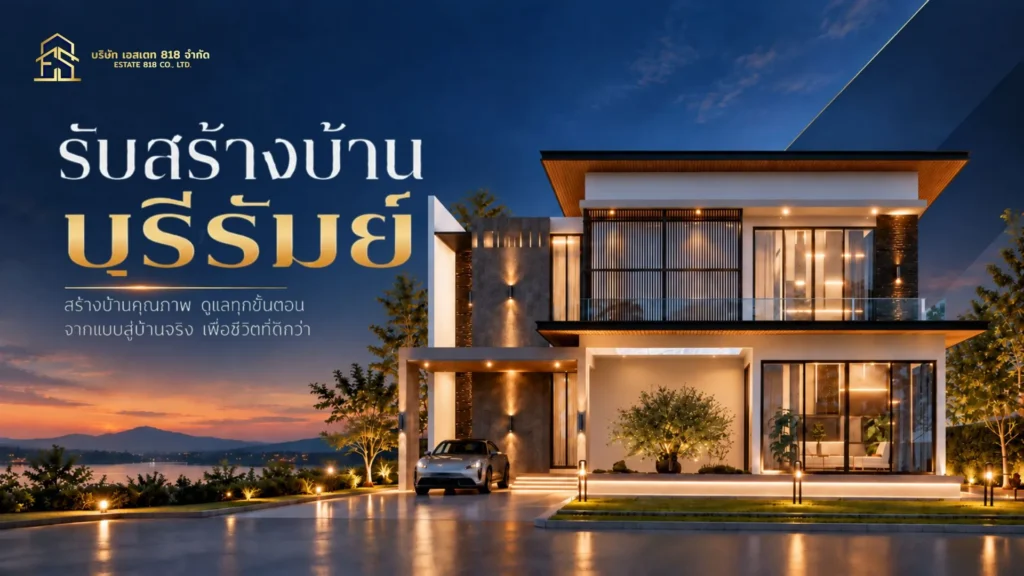 รับสร้างบ้านบุรีรัมย์